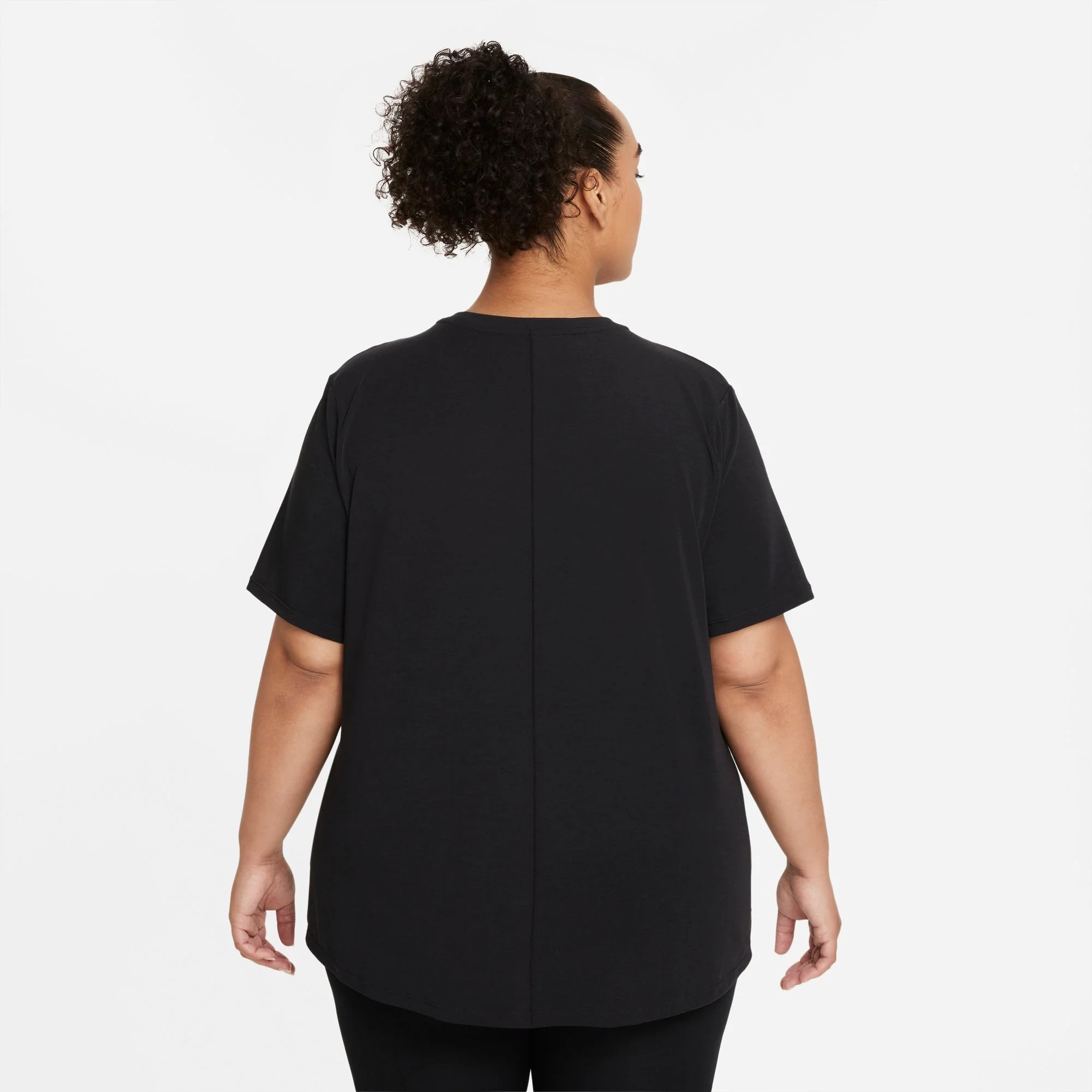NIKE AS W ONE LUXE DF SS STD DD0619-010 TOP SHORT SLEEVE TRAINING (W) - Image 6