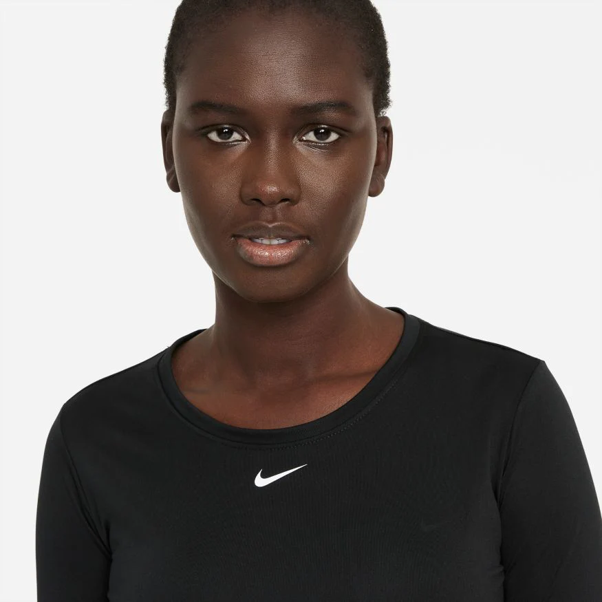 NIKE NIKE DRI-FIT ONE DD0641-010 TOP LONG SLEEVE RUNNING (W) - Image 3